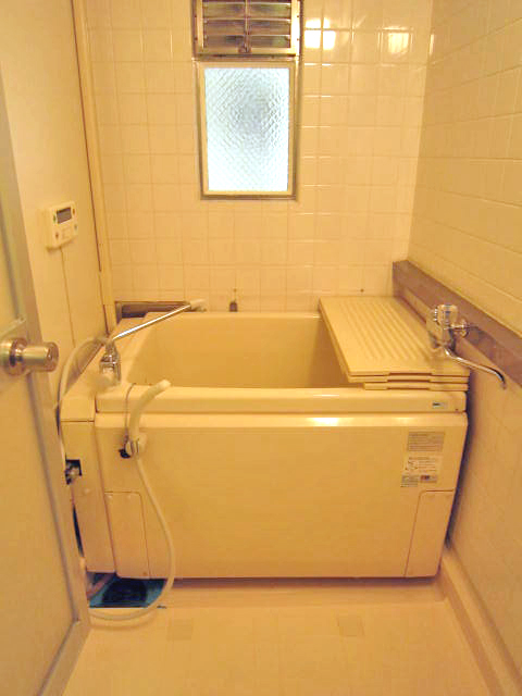 Bath. There is a window in the bathroom. This is useful in ventilation.