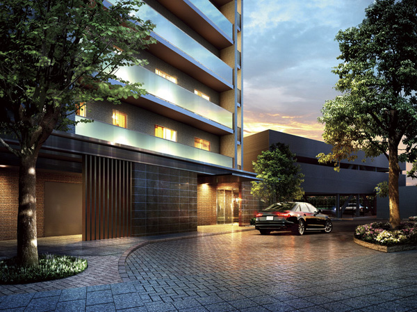 Other.  [Coach Entrance] Not only enhance the style of the house, It has a convenient driveway "coach entrance" to such as unloading of shopping way home. (Rendering)