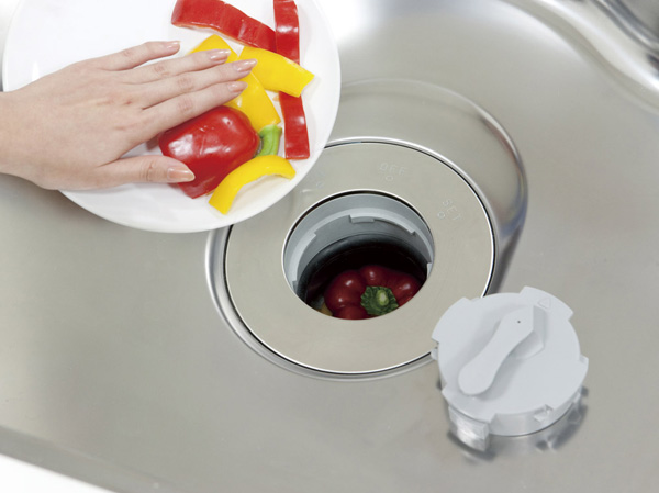 Room and equipment. Crushing the garbage in the kitchen of the drainage port ・ processing. Prepare a "disposable". (Same specifications)