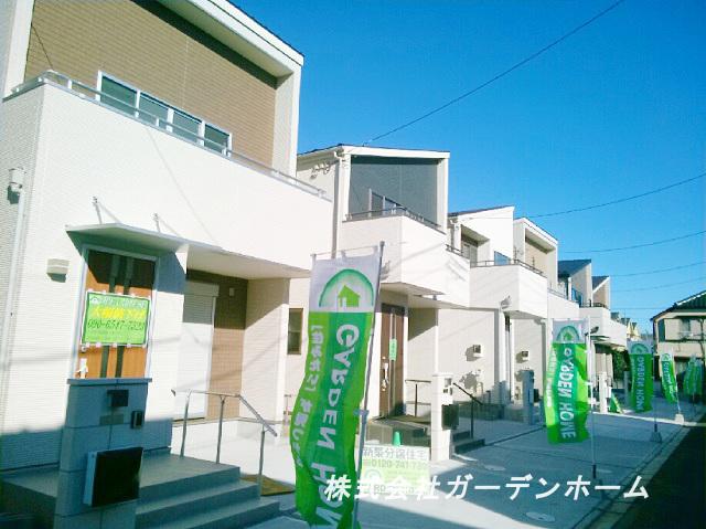Local appearance photo.  ■ Facing the Zentominami road, Designer house. Popular face-to-face system kitchen and a walk-in closet, etc., Glad equipment is enhanced ■