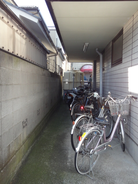Other common areas. Bicycle parking space