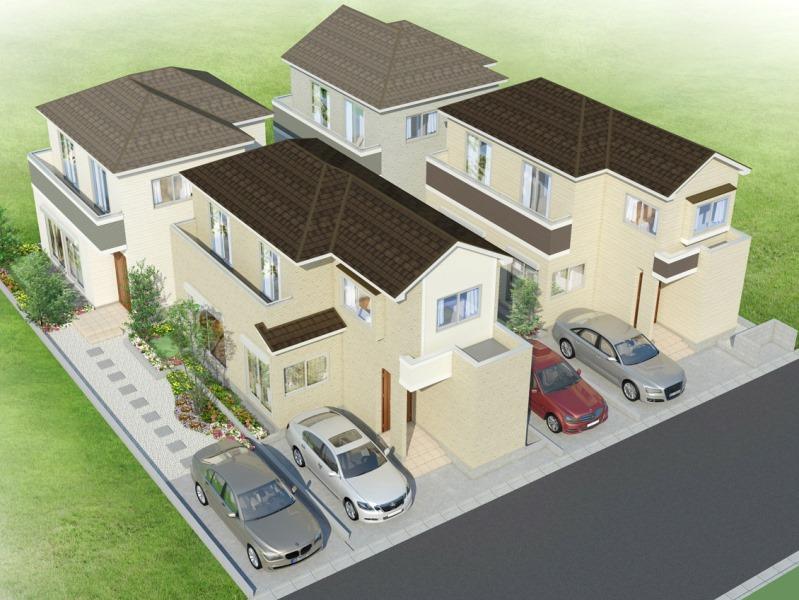 Rendering (appearance). Cityscape Rendering