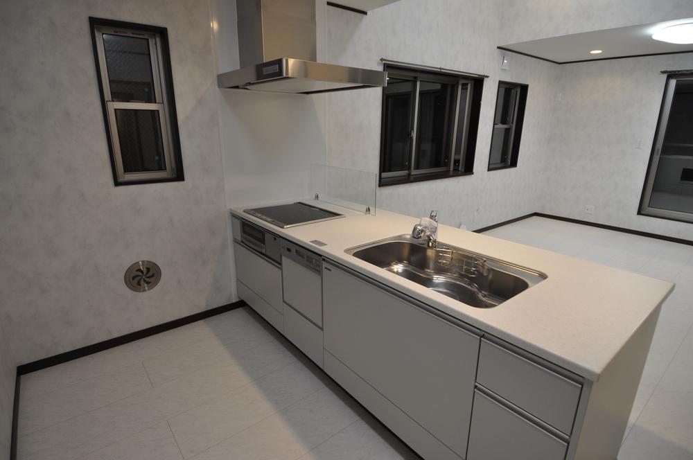 Building plan example (introspection photo). Kitchen (our example of construction)