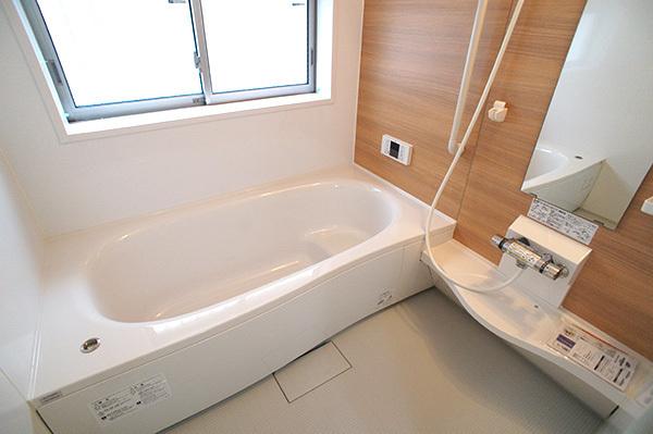 Bathroom. Spacious bathroom with the children enjoy the bath time