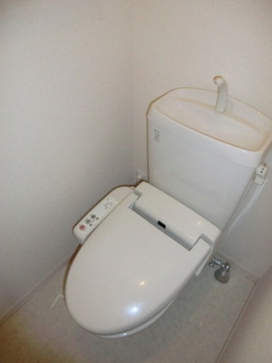 Toilet. Washlet equipped