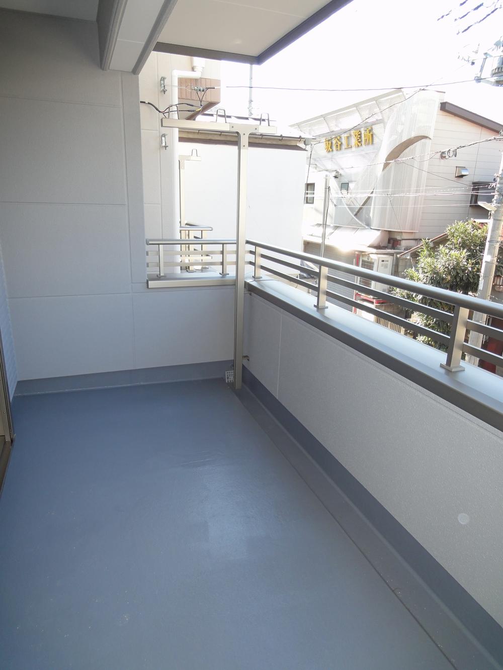 Balcony. Second floor of the wide balcony