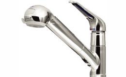 Other Equipment. Water purification function with hand shower faucet that is delicious water at any time safe use. Is also easy to clean up every nook and corner of the sink if pulled out the hose. (Image)