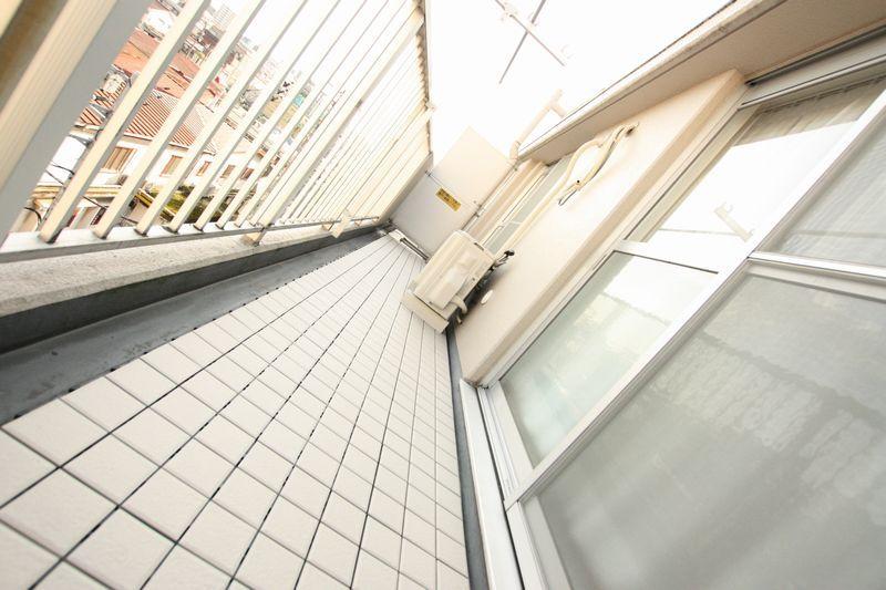 Balcony. Higashiayase park near