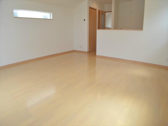 Living. Gradient ceiling of the living room