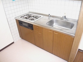 Kitchen. 3-burner stove system Kitchen