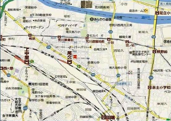 Local guide map