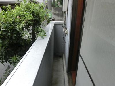 Balcony. South-facing balcony