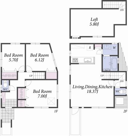 Floor plan. Floor plan B Building