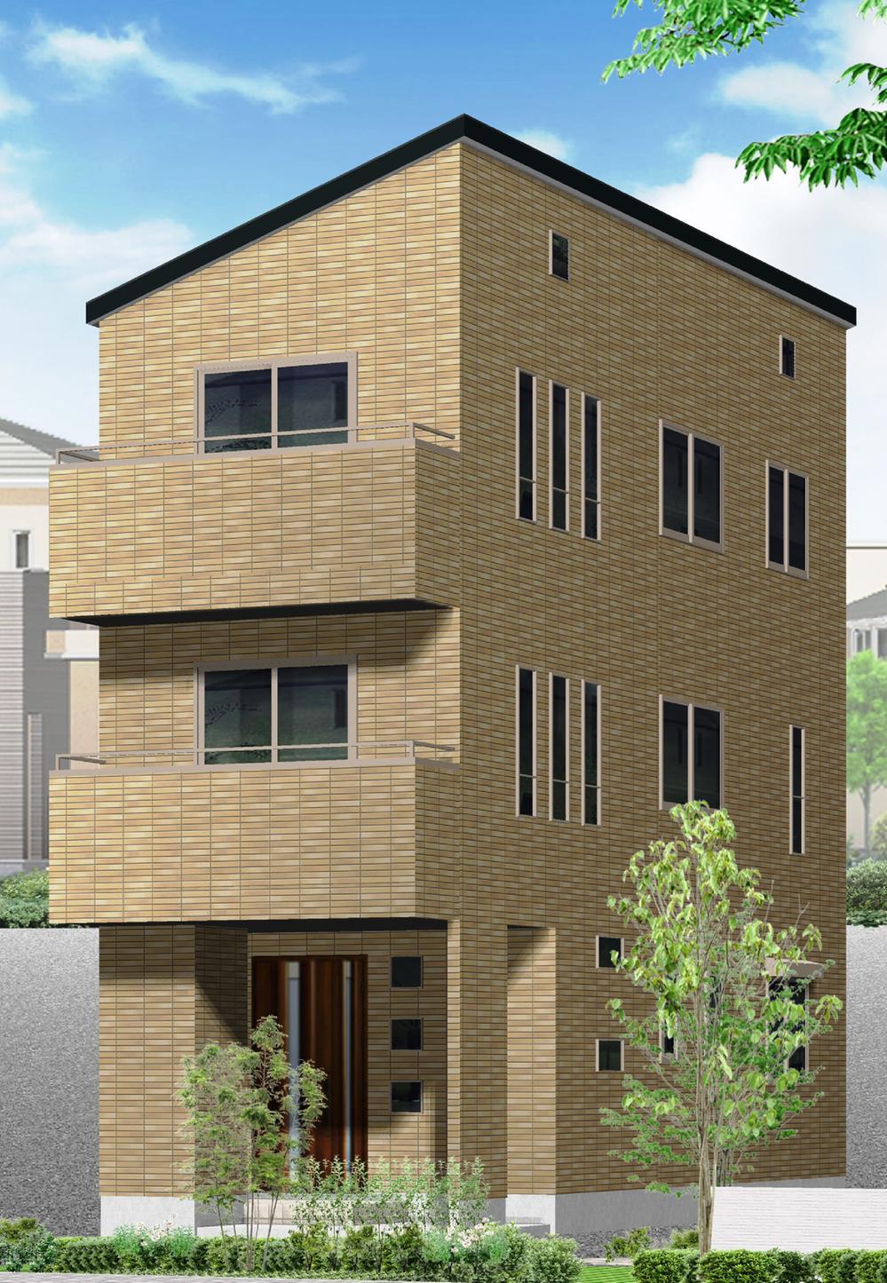 Building plan example (exterior photos). Building plan example Building price 16 million yen, Building area 105.69 sq m