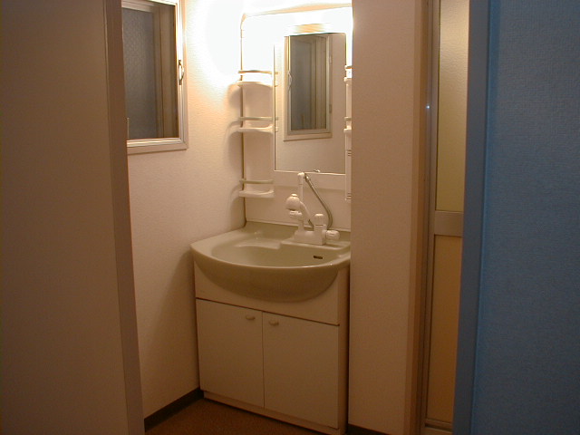 Washroom. Morning Shan also easy in the shower washing