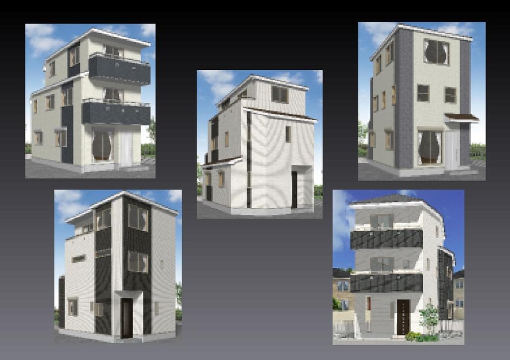 Building plan example (Perth ・ appearance). Building plan example building price 15 million yen 12.5 million yen, Building area 79.5 sq m  65.4 sq m