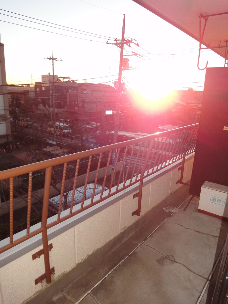 Balcony. South-facing balcony