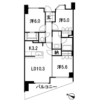 Floor: 3LDK + WIC + N, the occupied area: 68.17 sq m