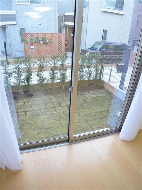 Garden. From the living room to the garden