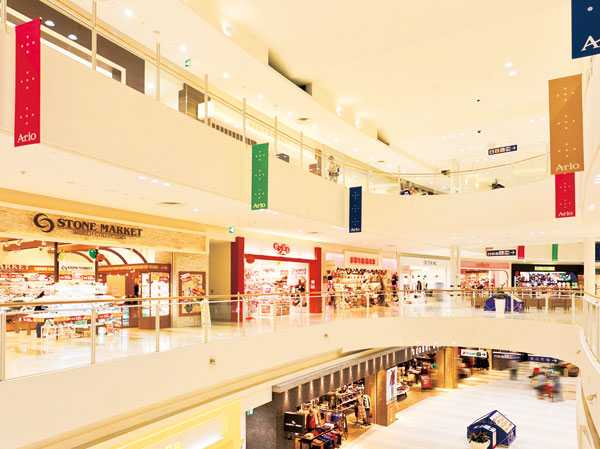 Surrounding environment. Ario Nishiarai store (7 min walk ・ 540m)