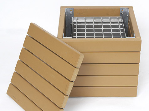 earthquake ・ Disaster-prevention measures.  [Kamado stool] Stool in the on-site, Just remove the sitting board at the time of disaster, Soup kitchen is available as a stove.