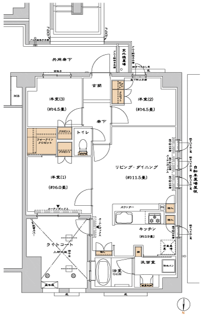Floor: 3LDK + WIC, the occupied area: 67.89 sq m, Price: TBD