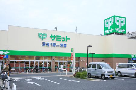 Supermarket. 1300m to Summit store Hokima shop