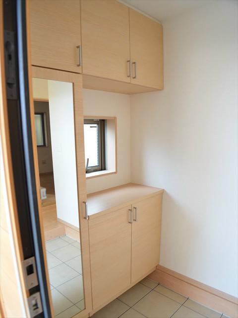 Entrance. Check before going out