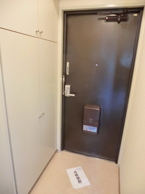 Entrance. Entrance with cupboard