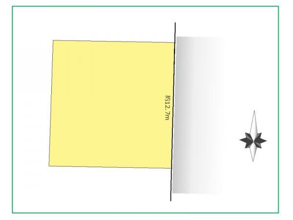 Compartment figure. Land price 39,800,000 yen, Land area 167.01 sq m compartment view