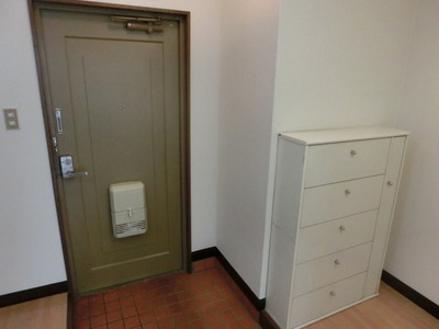 Entrance. Entrance with cupboard