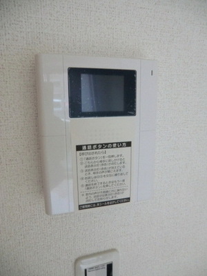 Security. TV monitor with auto-lock