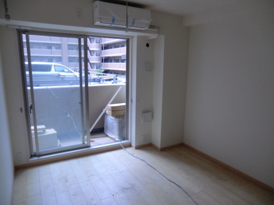 Living and room. South-facing two-sided lighting Sunny