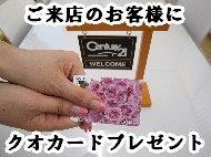 Present. In your family like that was able to respond to the questionnaire received your visit to the Company, We come for the first time in our company have given the Kuokado of omission 2000 yen, Family-like who was able to fill out the questionnaire will be subject. Please tell the "saw the Sumo and HP" at the time of your visit.