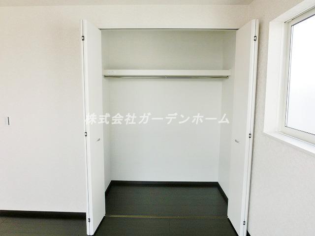 Model house photo.  ■ Storage capacity is also boasts ■