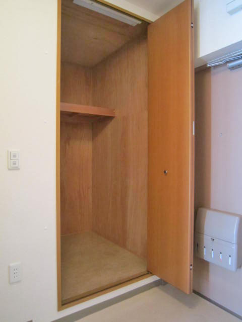 Entrance. There are quite a large compartment in the front door.