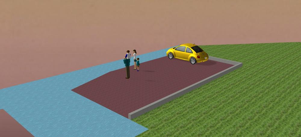 Construction completion expected view. Rendering Perth