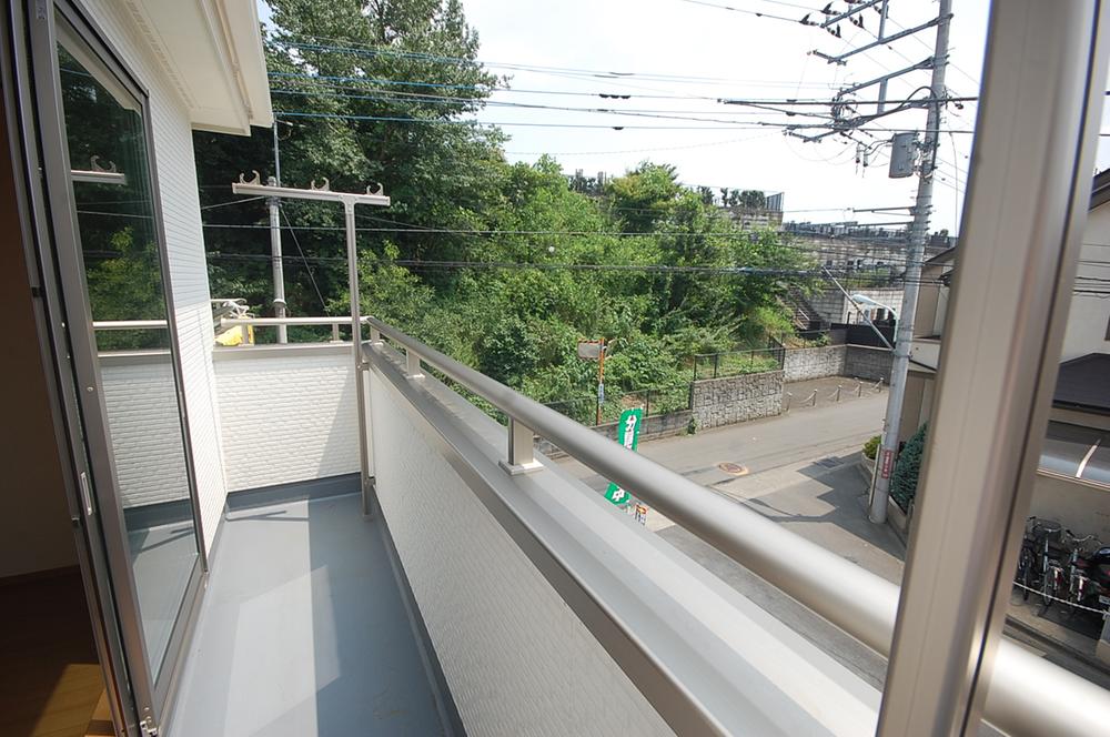 Balcony. Local shooting