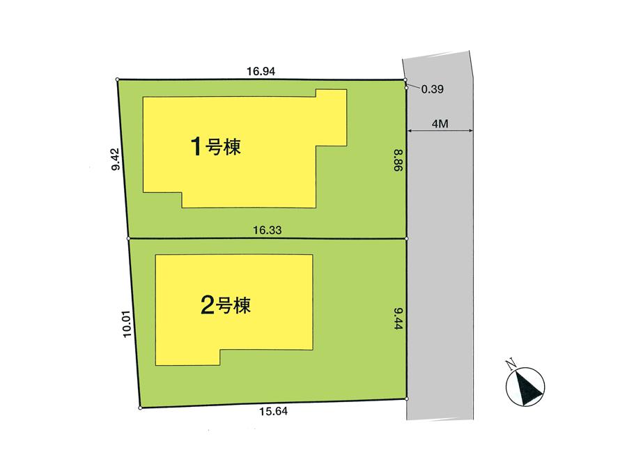The entire compartment Figure. 1 ・ Building 2 compartment view
