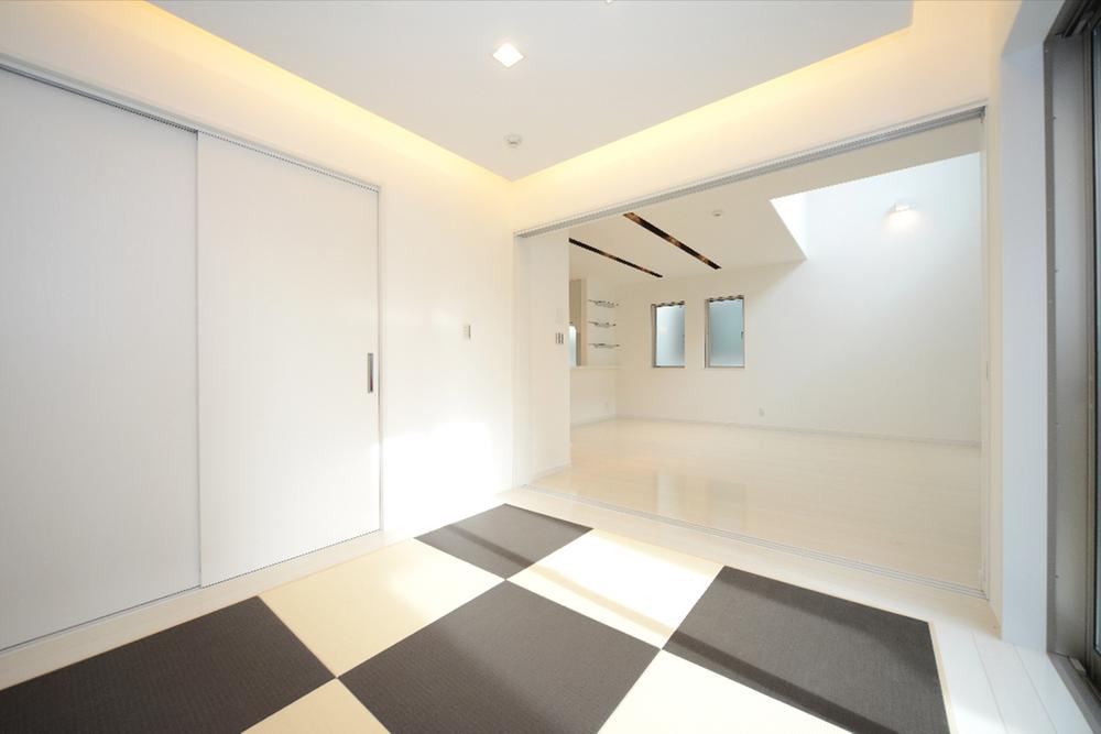 Non-living room. Example of construction