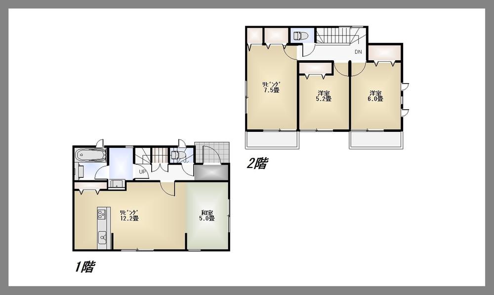 Floor plan. 33,800,000 yen, 4LDK, Land area 100.02 sq m , Building area 84.24 sq m