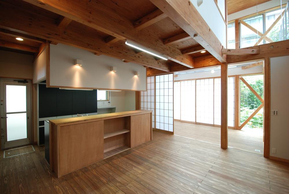 Building plan example (introspection photo).  [Building plan example] M like House Is our construction case. With respect to plans, Please feel free to contact us. 