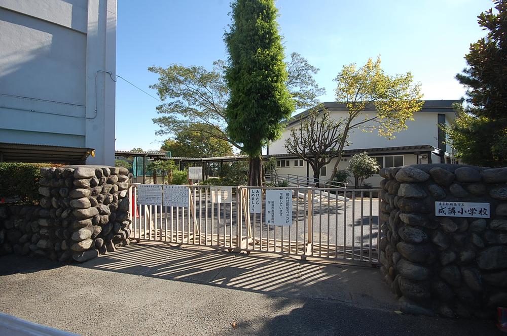 Primary school. Akishima Municipal Narutonari to elementary school 1167m