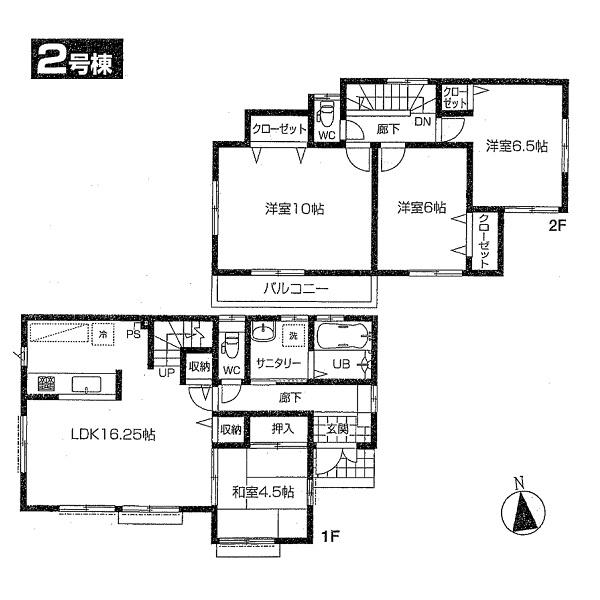 Floor plan. 29,800,000 yen, 4LDK, Land area 150.08 sq m , Building area 101.43 sq m