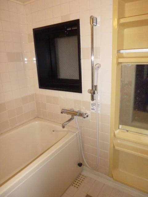 Bathroom. There is a window.