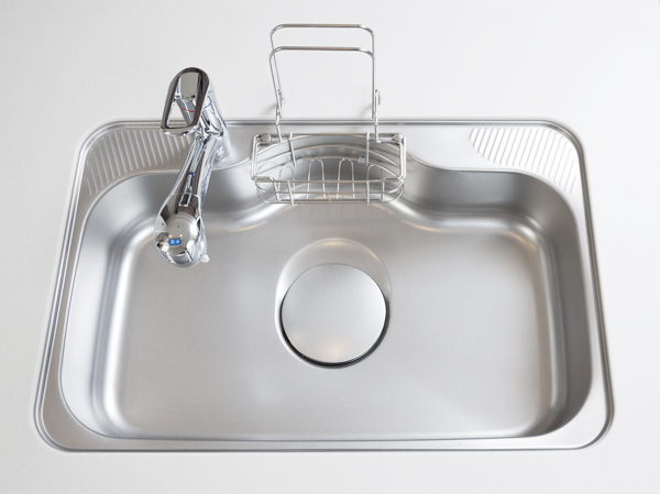 Kitchen.  [Quiet wide sink] Silent specification to reduce the I sound and falling sound water. Or watch TV while the washing, You can enjoy conversation with family. Easy-to-use wide type.