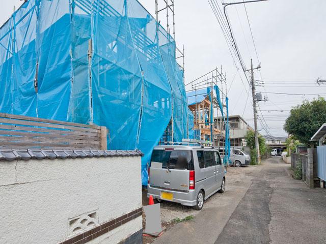 Local appearance photo. Akishima Midoricho 2-chome, site landscape Under construction