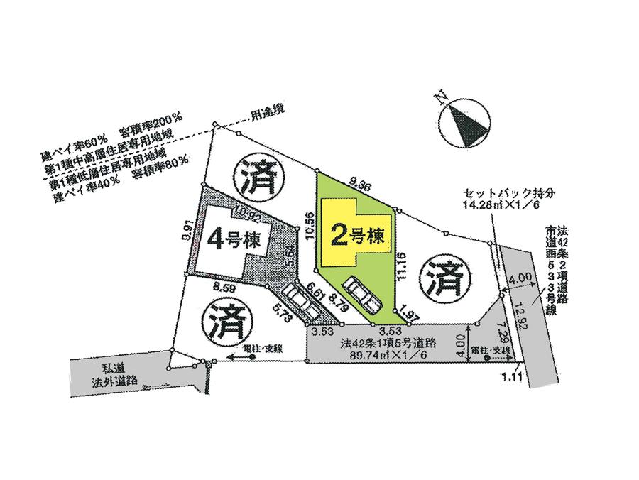 The entire compartment Figure. All sections Figure