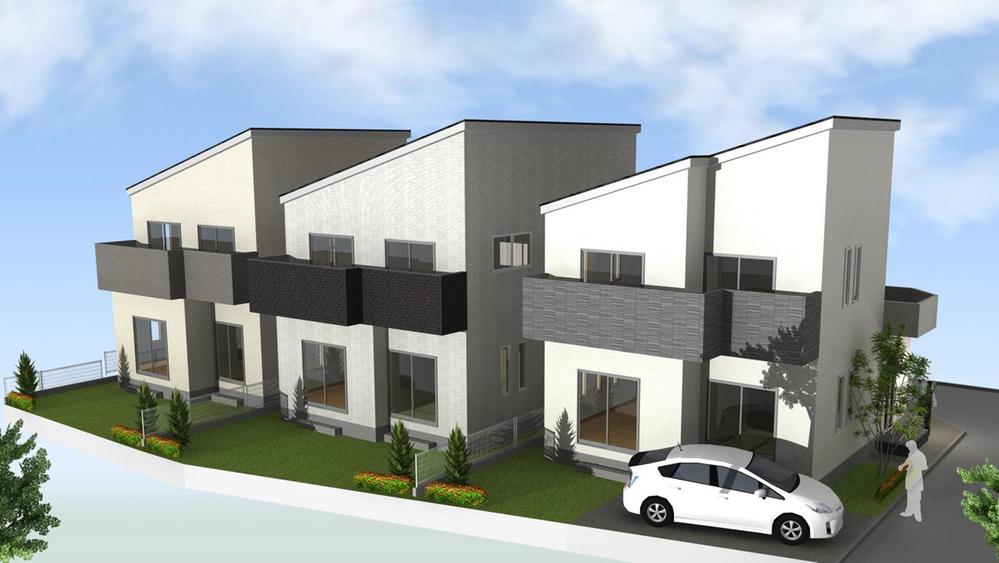 Building plan example (exterior photos). Building plan example (1 ~ No. 3 locations) Building price 13 million yen, Building area of ​​approximately 92.56 sq m Attached to reference Perth has caused to draw on the basis of the drawings, Slightly different from the current state. 