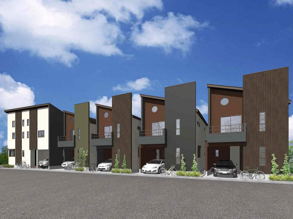 Rendering (appearance). (1 ~ 5 Building) Rendering